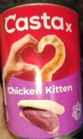 Castax Kitten Cat Wet Food Pate with Chicken