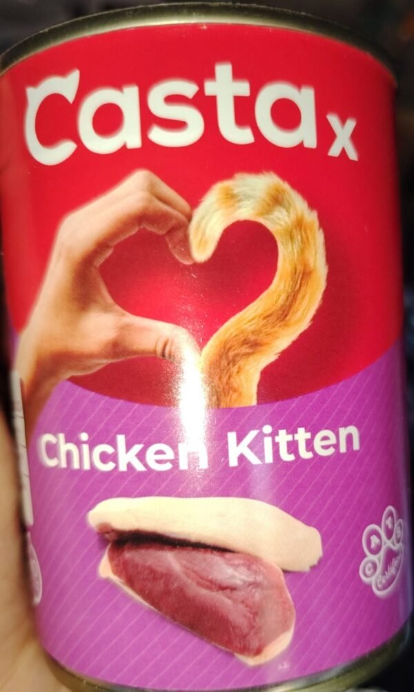 Castax Kitten Cat Wet Food Pate with Chicken
