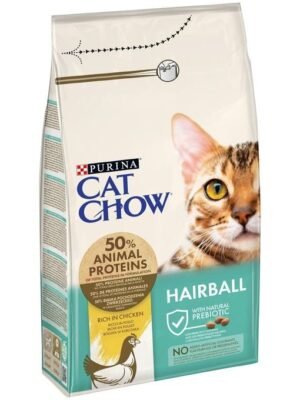 Purina® CAT CHOW® Hairball Rich in Chicken Dry Cat Food (1.5KG)