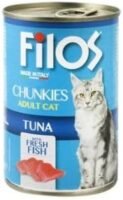 Filos Cat Wet Food Chunkies in Gravy with fish (400g)
