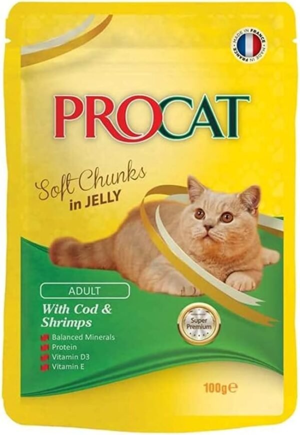 Procat soft chunks in jelly