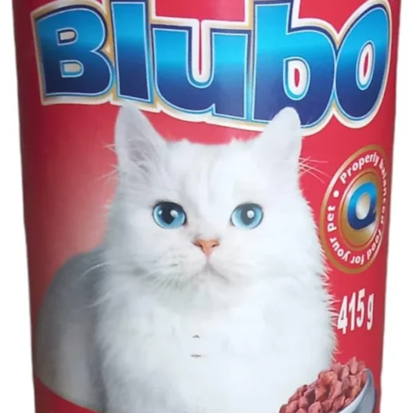 Blubo Wet Cat Food With Meat (415g)