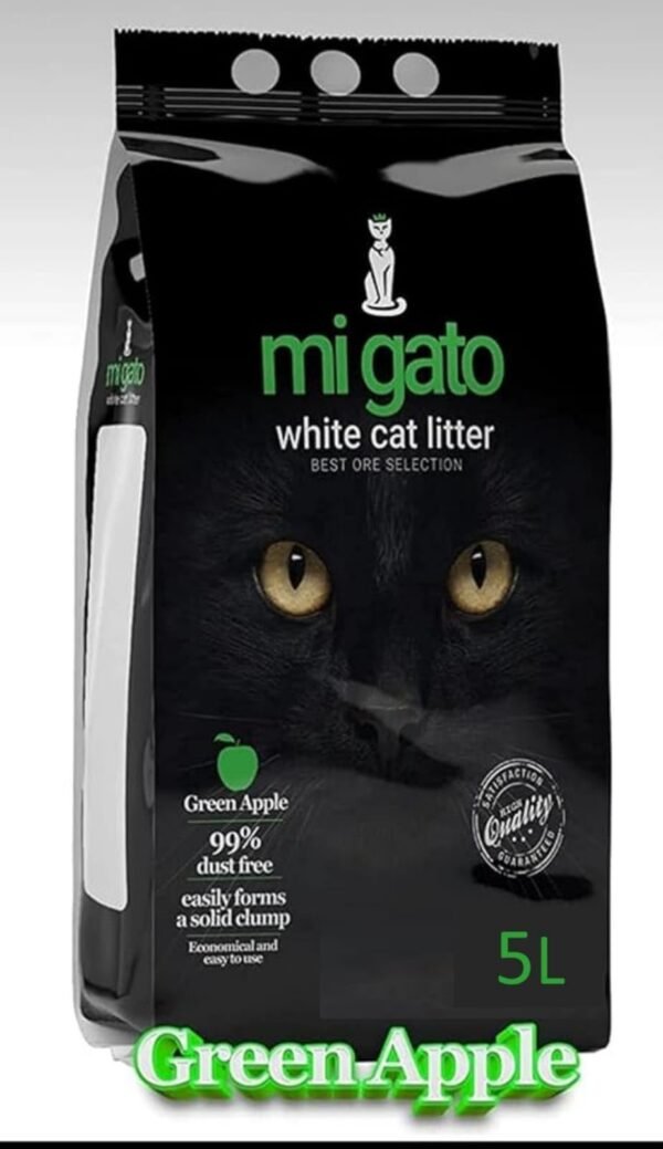Migato Cat Litter - White Cat Litter - Multiple Scents (5L)