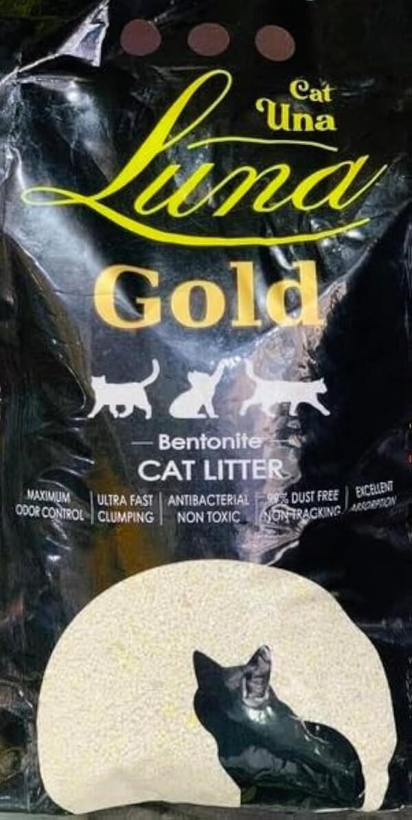 Luna Gold Bentonite Clumping Cat Litter (5-20L)