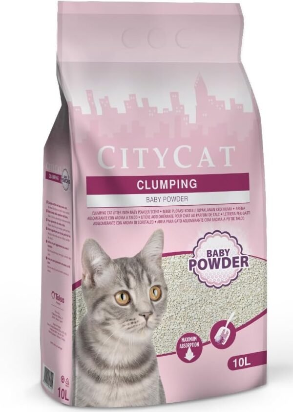 CITYCAT CLUMPING BABYPOWDER (10L)