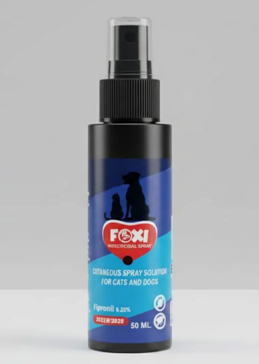 Foxi insecticidal spray solution for Cats & Dogs (50ml)