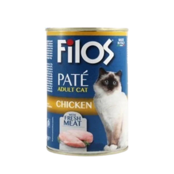 Filos Cat Wet Food Pate with Chicken (400g)