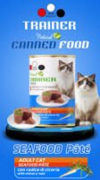 Trainer adult cat seafood pate (400g)