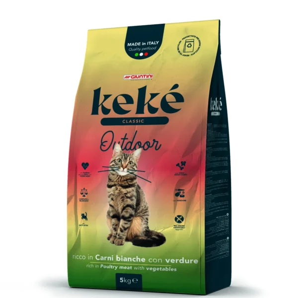 Kekè Classic Outdoor Adult Cat Dry Food (5Kg)
