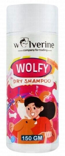 Wolverine Wolfy Anti-Flea & Tick Pet Dry Shampoo (150gm)